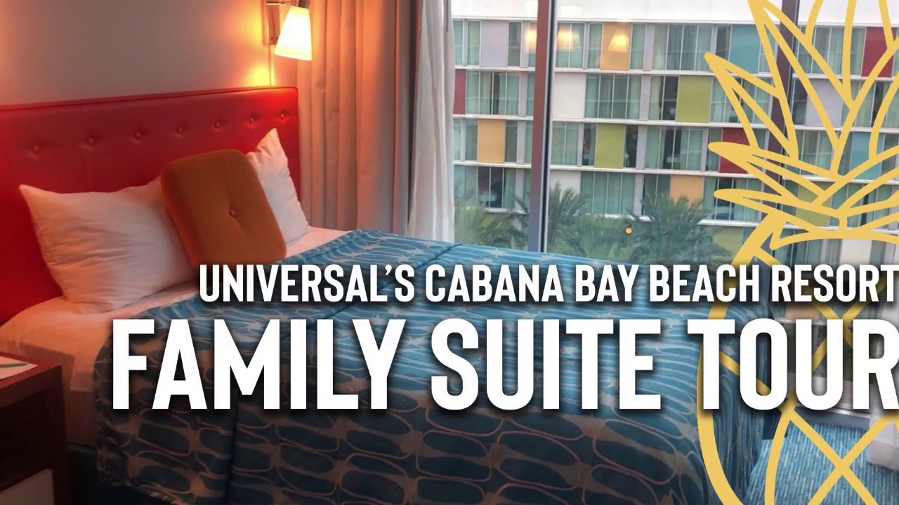 Universal S Cabana Bay Beach Resort Poolside Family Suite Room 4708 7th Floor