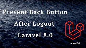 Prevent Back Button After Logout In Laravel | 100% Resolved