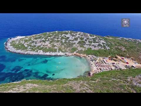 Μια εξωτική γωνιά στην άκρη της Ελλάδας Λιβαδάκι Σάμος | Livadaki beach Samos Greece Drone