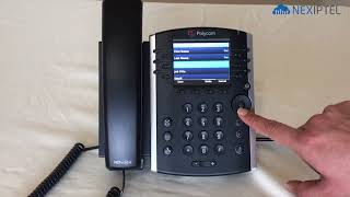 How to setup One Touch Dial Option on Polycom VVX 411 Phone