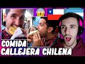 ARGENTINO reacciona a COMIDA CALLEJERA en CHILE 🇨🇱😱🇦🇷
