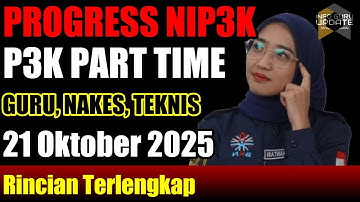 Update NIP3K Part Time 2025 Per 21 Oktober 2025
