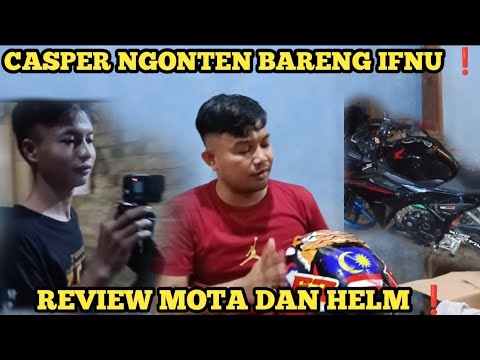 CASPER MV NGONTEN BARENG IFNU REVIEW HELM DAN MOTA ❗