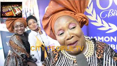Mama Ereko Having Fun At Yinka Quadri's 60th Birthday