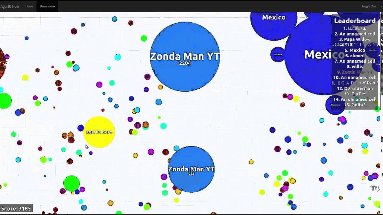 Agar.io Awesome Moments