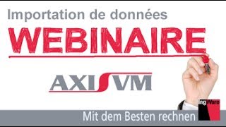 AxisVM | Importation de données [fr]