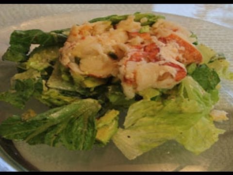 Caesar Salad With Lobster And Avocado Recipe