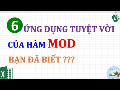 Video: Công thức mod trong Excel là gì?