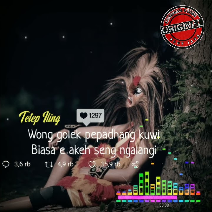 Story WA BujangGanong versi lagu DJ.Viral terbaru