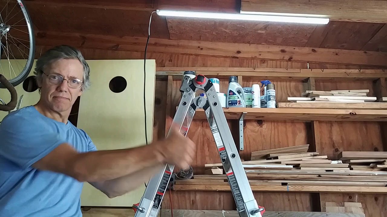 Updating my shop lighting