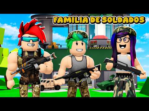 We BECAME a FAMILY of SOLDIERS in BROOKHAVEN ROBLOX | Kori