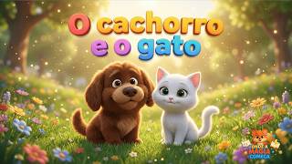 The Dog and the Cat - Children's Story #childrensstory #bedtimestories screenshot 1