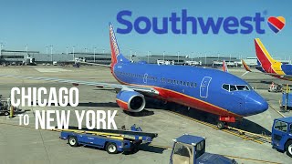 Chicago to New York with Southwest | 737-700 MDW - LGA