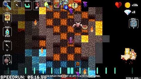 Crypt of the Necrodancer - Coda Speedrun - 8:11.23