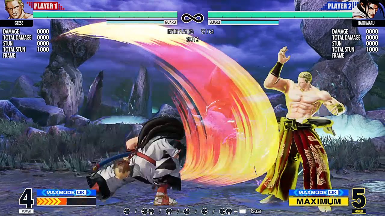 KOF XV : GEESE HOWARD - 63214BD ! - YouTube