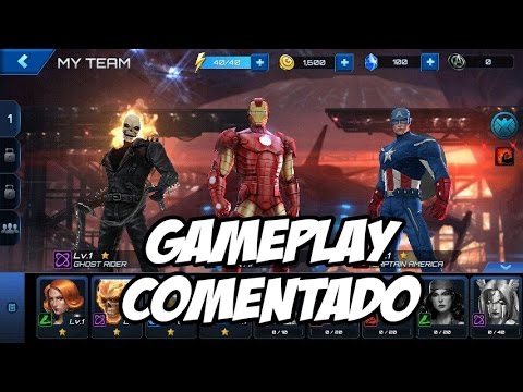 Marvel Future Fight (Android e iOS) - Gameplay Comentado