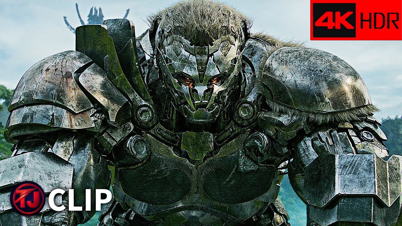 Apelinq vs Scourge - Epic Opening Battle - / Transformers Rise of the Beasts (2023)