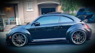 &quot;MEGALON&quot; My 2013 VW Widebody Beetle Turbo R Fender Edition Build Walk around.