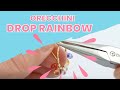 Tutorial dooitu diy  orecchini drop rainbow