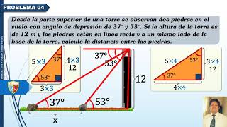 Ángulos verticales. Ejercicios resueltos