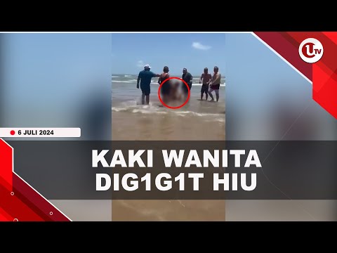 4 PENGUNJUNG PANTAI DIS3R4NG HIU | U-NEWS