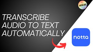 How To Transcribe Audio To Text Automatically | MP3 to TXT Converter