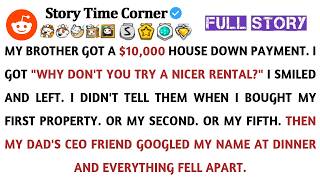 My Parents Gave My Brother $10K For a House and Laughed at Me. They Stopped Laughing When a CEO Good