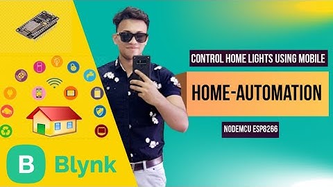 Home automation using blynk app | control lights and fan using mobile | using nodemcu esp8266