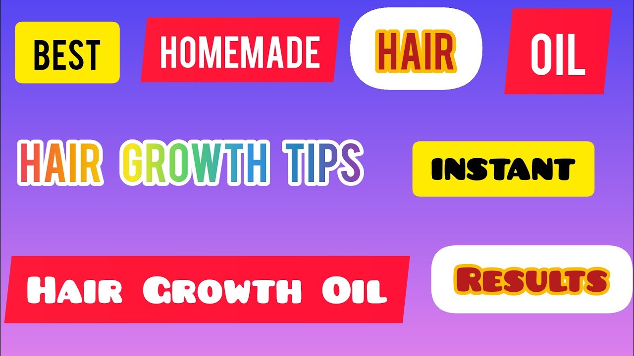 HAIR GROWTH OIL😍 BEST HOMEMADE OIL Hair Growth Tips video trending