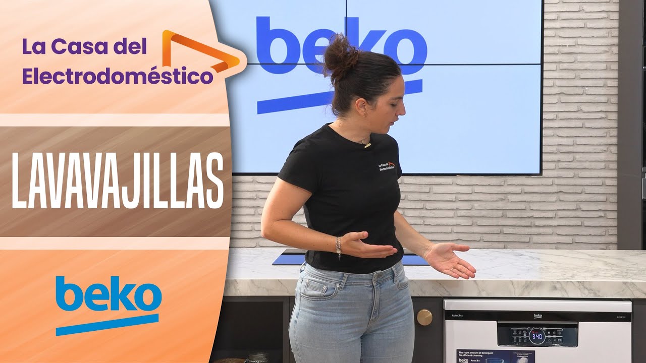 🍴BEKO LAVAVAJILLAS BDFN26420WA (BDFN26420XA) - Color blanco o inox, clase E, 14 servicios.