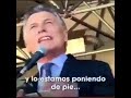 Por nuestros hijos, por nuestros nietos, por nosotros mismos, por este país este maravilloso país!