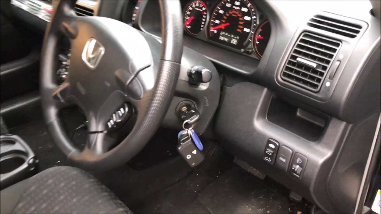 Honda CRV 2005 obd 2 port location - YouTube