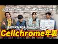 メジャーデビュー、コナン主題歌担当、解散と再結成。活動の歴史を振り返るバンド年表【Cellchrome】