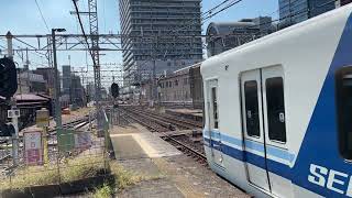 泉北7020系(準急)和泉中央行き　堺東駅を発車