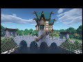The Inn on The Bridge | Minecraft Fantasy Build TimeLapse + [ World Download ]