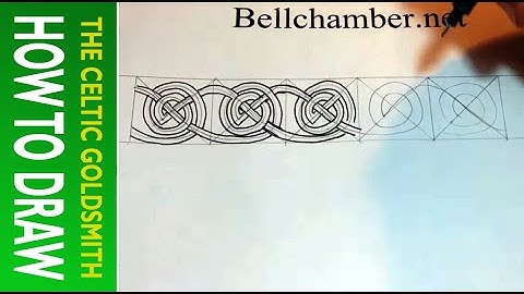 How to Draw Celtic Patterns 135 - Meigle Spiral interlace Part 3 of 6