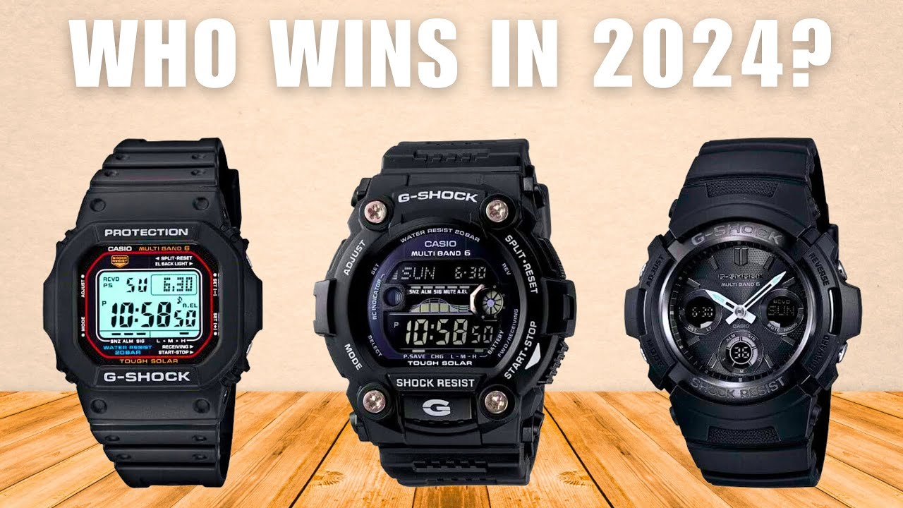 Best Casio G-Shock watch 2024: eye-catching classics and feature