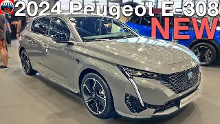 All NEW 2024 Peugeot E-308 - FIRST LOOK Practicality, Exterior & Interior