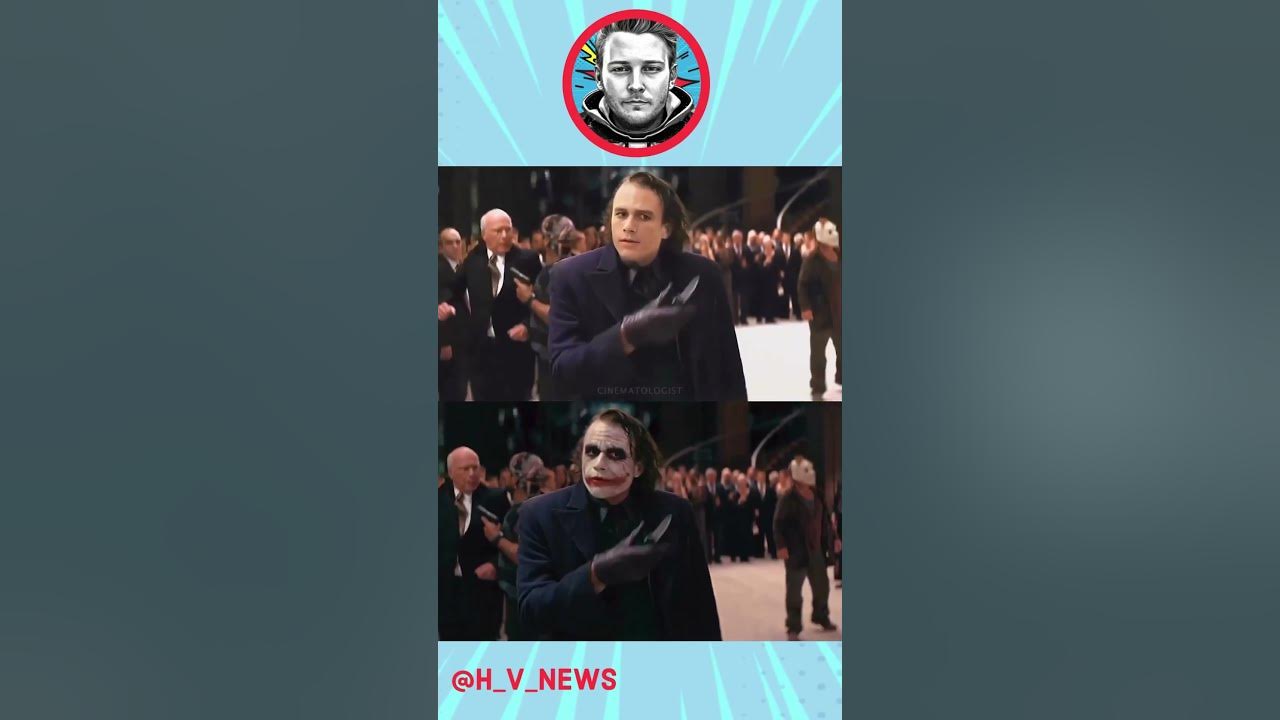 The Joker without Make up scarier? #thebatman #batfleck #joker #thejoker #heathledger