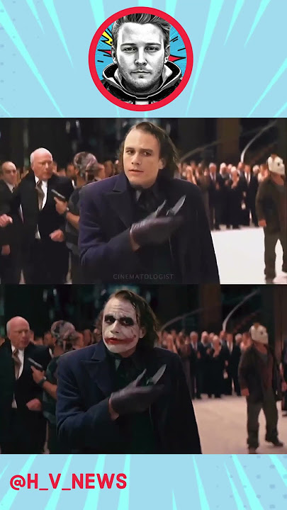 The Joker without Make up scarier? #thebatman #batfleck #joker #thejoker #heathledger