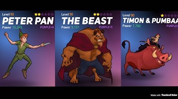 Disney Heroes: Battle Mode - Chapter 13 with Peter Pan, The Beast, Timon & Pumbaa