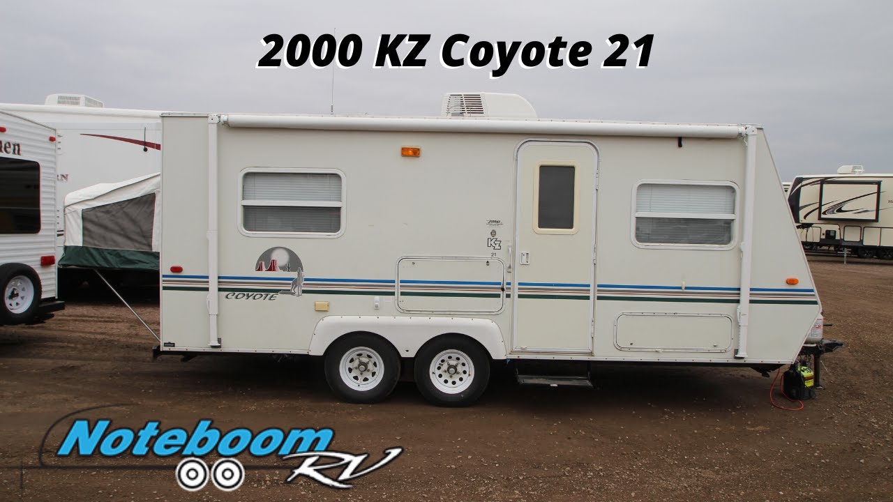 2000 KZ Coyote 21 Tour Noteboom RV YouTube