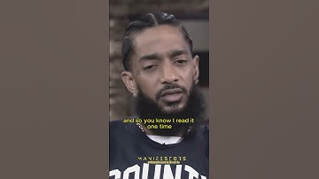 Nipsey Hussle - Be at Peace with yourself #shorts #motivation #energy #manifestation #nipseyhussle