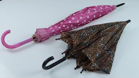 DO NOT THROW AWAY YOUR OLD AND UNUSED UMBRELLAS, A SUPER IDEA TO DO WITH UMBRELLAS