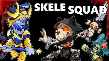 💀 SKELE SQUAD!! 💀 • Brawlhalla 1v1 Gameplay