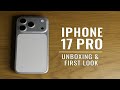 iPhone 17 Pro (Silver)- Unboxing and First Look