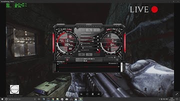 How to monitor CPU, GPU, FPS and MEMORY usage in On-Screen display, using Afterburner and Rivatuner.
