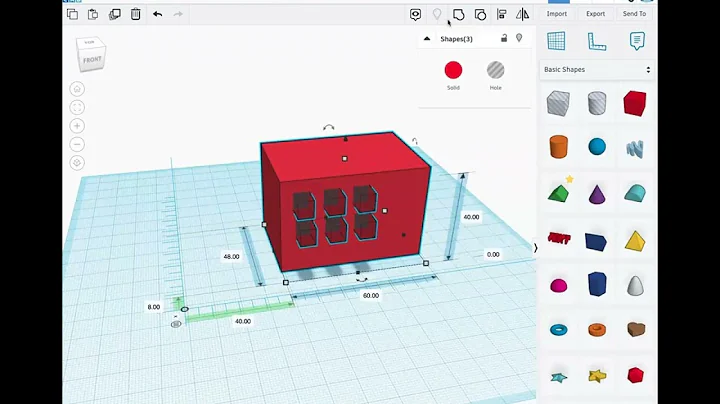BUILD A HOUSE IN TINKERCAD