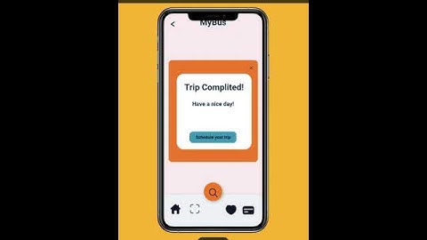 Figma Prototype Bus app