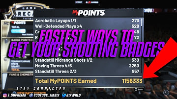 FASTEST WAY TO GET BADGES AND MY POINTS NBA2K20! HOF BADGES IN ONE DAY HOW TO REP UP WITH ANY BUILD